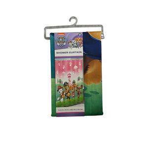 New Paw Patrol Characters Kids Shower Curtain 72x72 Polyester